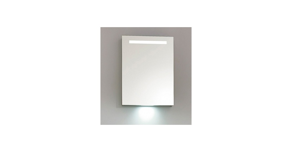 Зеркальный шкаф Belbagno SPC-1A-DL-BL-500, 500x130x700