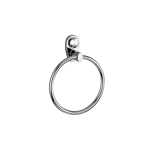 Держатель  полотенец кольцо К-9260 (блистер), хром