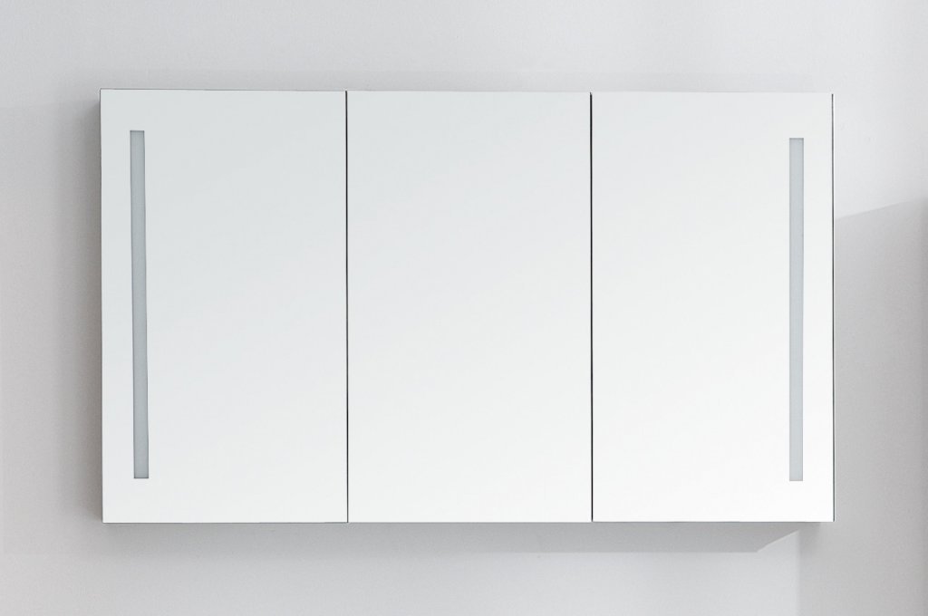 Зеркальный шкаф Belbagno SPC-3A-DL-BL-1200, 1200x126x700