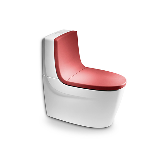 Сиденье с крышкой Khroma, красный (арт. 7801652F3T)