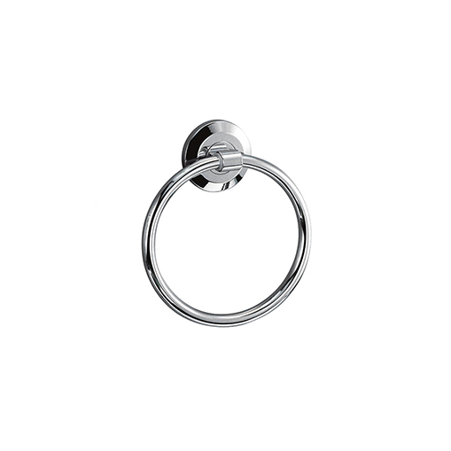 Держатель  полотенец кольцо К-6260 (блистер), хром