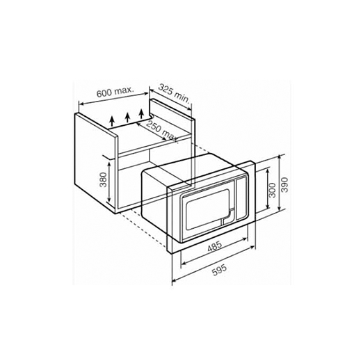 Микроволновая печь TEKA MWL 20BIS STAINLESS STEEL (арт.40583400)